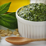 low carb basil pesto