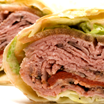 Image of Beef adnc Cheddar wrap