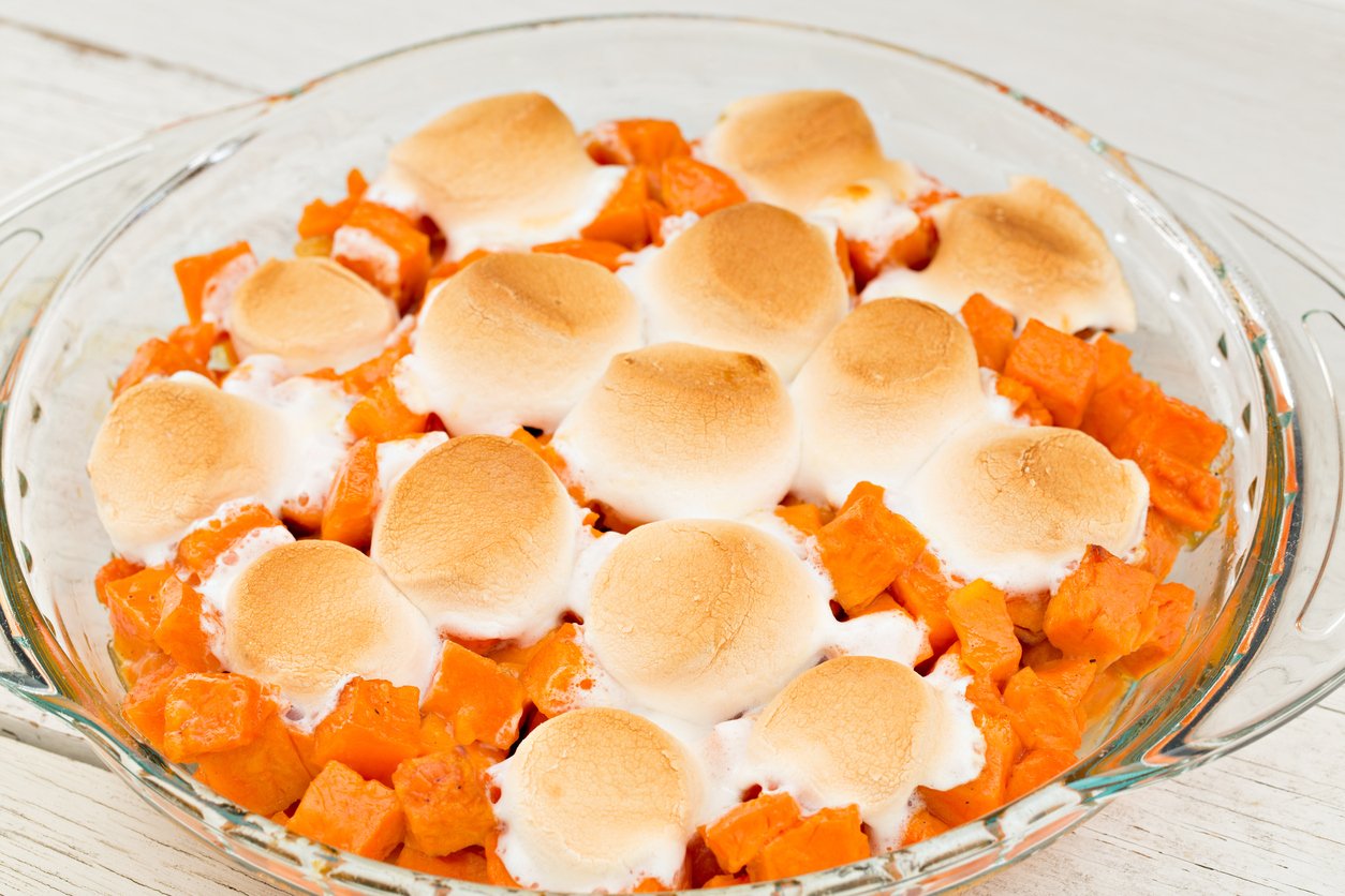 Traditional sweet potato casserole