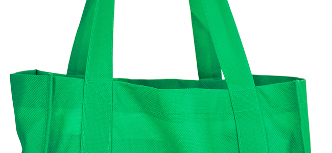 Bring reusable shopping bags along on your errands