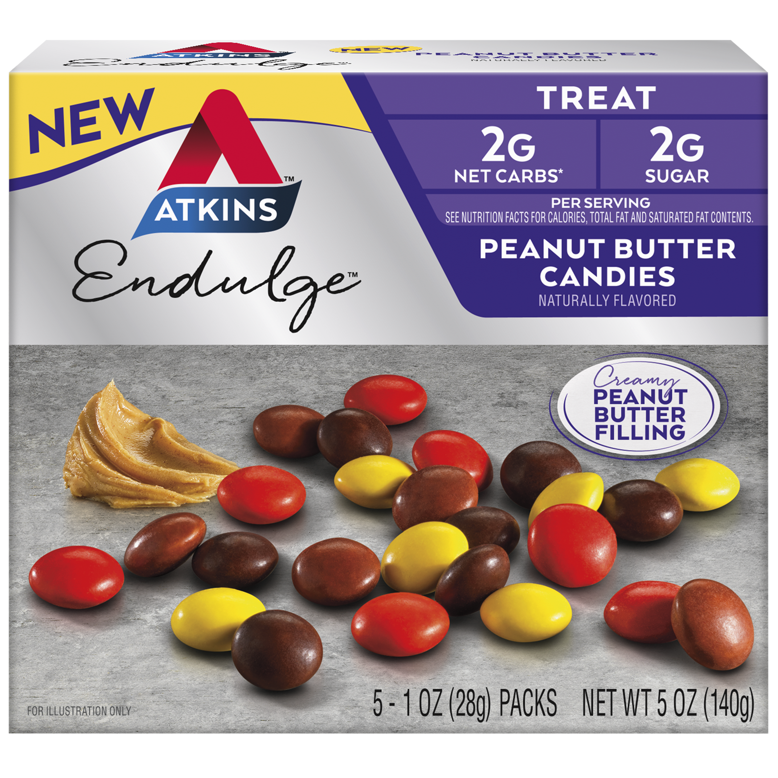 Endulge peanut better candies